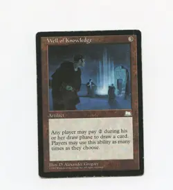 Well of Knowledge Weatherlight HP Magic the Gathering MtG b - Image 1
