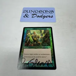 - Naturalize - Magic the Gathering - Onslaught - FOIL - Signed Ron Spears - - Image 1
