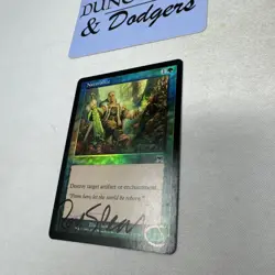 - Naturalize - Magic the Gathering - Onslaught - FOIL - Signed Ron Spears - - Image 2