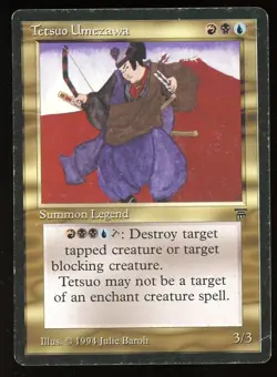 1994 Legends Tetsuo Umezawa ~ MTG/Magic ~ HP Condition - Image 1