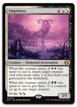 Emptiness #222 (NM) ECL Magic MTG - Image 1