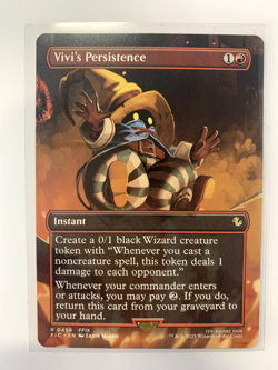 Vivi's Persistence (Borderless) Commander: Final Fantasy Regular - Image 1