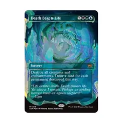 WOTC Tarkir: Dragonstor Death Begets Life (Showcase) (Halo Foil) (MR) (Foi NM - Image 1