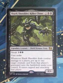MTG Shark Shredder, Killer Clone - NM - TMNT - Image 1
