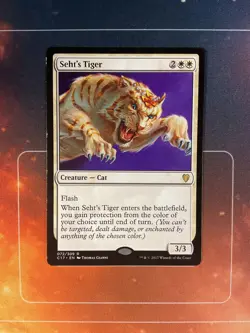 Seht's Tiger - Commander 2017 - Magic the Gathering - MTG - Image 1