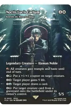 1x MTG Noctis Lucis Caelum Final Fantasy Rare! NM Mint! - Image 1