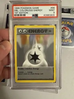 1999 Pokemon 1st Edition Shadowless Energy Lot - Base Set - PSA 9 MINT! WOTC - Image 3