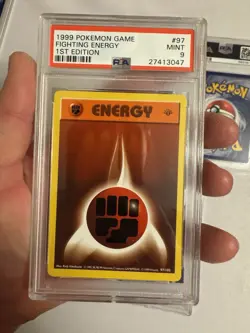 1999 Pokemon 1st Edition Shadowless Energy Lot - Base Set - PSA 9 MINT! WOTC - Image 5