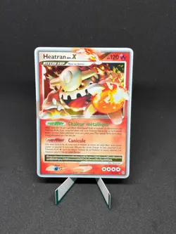 HEATRAN NIV.X TEMPETE STF 97/100 POKEMON FRANCAIS TRES BON ETAT - Image 1