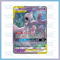 Mewtwo & Mew GX | 71/236 | Ultra Rare | Sun & Moon - Unified Minds | Pokemon - Image 1