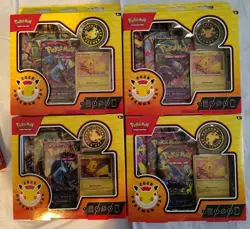 Pokemon Phantasmal Flames Box Pokemon Day 2026 Booster Packs Promo Pikachu Coin - Image 4