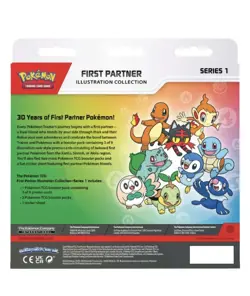 5x Pokemon TCG First Partner Illustration Collection - Series 1 (presale) - Image 2