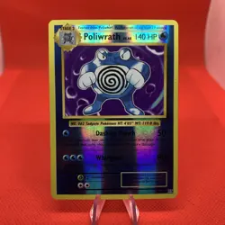 Poliwrath 25/108 XY12 Evolution Reverse Holo Rare Pokemon Card English Quappo EN - Image 1