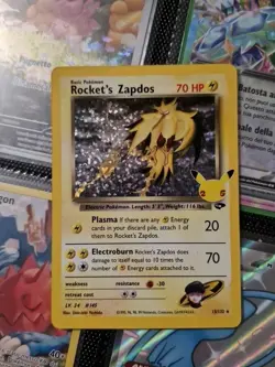 Pokemon Card Rocket's Zapdos 15/132 Gran Festa 25th ENG inglese Near Mint NM - Image 1