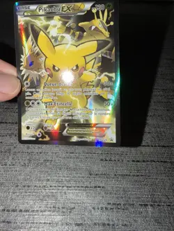 Carte Pokemon Pikachu EX Promo XY124 Francais Occasion - Image 5