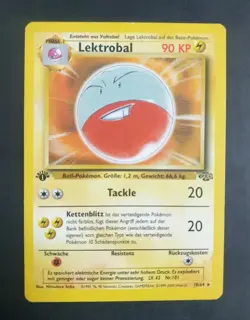18/64 - Pokemon Karte - Lektrobal - Dschungel Set - deutsch , 1. Edition - Image 1