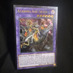 Azamina Ilia Silvia (UTR) OP28-EN003 Ultimate Rare Yugioh Tournament Pack NM - Image 1