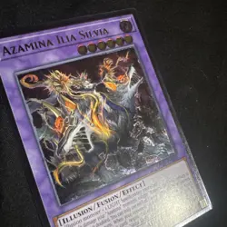 Azamina Ilia Silvia (UTR) OP28-EN003 Ultimate Rare Yugioh Tournament Pack NM - Image 3