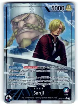 Legacy of the Master #OP12-041 Sanji (041) (Alternate Art) - Image 1