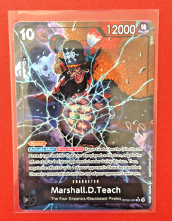 OP09-093 Marshall D Teach (Alt Art) SR One Piece TCG English - Image 1