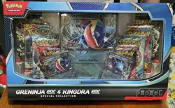 Pokemon Trading Card Game Greninja ex and Kingdra ex Special Collection Box New - Image 1