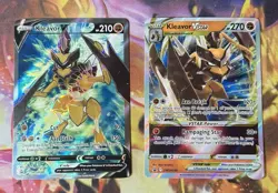 Kleavor V & V Star Sword Shield Promo Card Lot Pokemon 2022 SWSH248 SWSH249 - Image 1