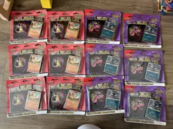 Pokemon Ascended Heroes Tech Sticker Collection Charizard & Gyarados 12 Card Lot - Image 1