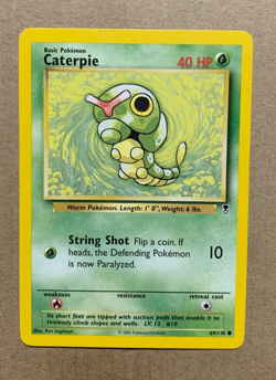 Caterpie 69/110 Legendary Collection - Common Pokemon Card - NM/Mint - Image 1