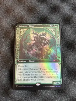Primeval Titan Secret Lair Foil #221 NM+ Unplayed Magic The Gathering MTG Card - Image 1