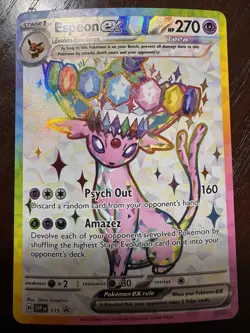 Espeon ex SVP175 Sv: Scarlet & Violet Promo Cards Holo - Image 1
