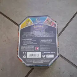 Pokemon Trading Card Game: Eevee Evolutions Flareon V Tin w/ 4 Booster Packs - Image 3