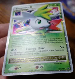 Shaymin LV.X 127/127 Platinum Set Pokemon Card NM - Image 5