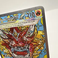 Hearthflame Mask Ogerpon EX Prismatic Evolutions Holo Pokemon TCG Card 148/131 - Image 2