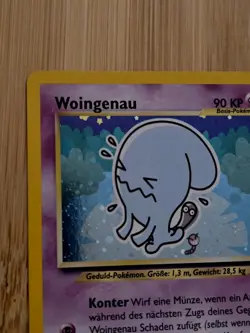 Wobbuffet 16/75 Holo German (Woingenau) Pokemon Card Neo Discovery Vintage LP - Image 3