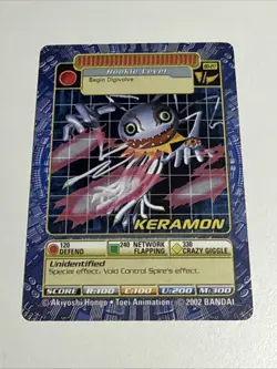 Bandai Digimon Trading Card Series 5 Keramon Bo-217 NM - Image 1