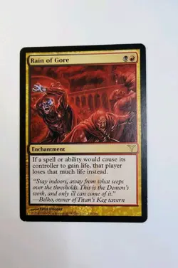 MTG - Rain of Gore - Dissension - LP - Rare - Magic the Gathering - Image 1