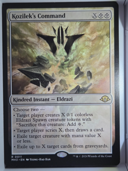 Kozilek's Command - R11 - MTG - Modern Horizons 3 (MH3) - Image 1