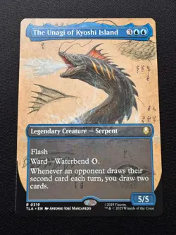 The Unagi of Kyoshi Island (Borderless) Avatar: The Last Airbender Regular - NM - Image 1