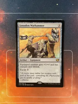 Loxodon Warhammer - Commander 2014 - Magic the Gathering - MTG - Image 1