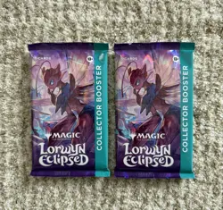 MTG Magic The Gathering Lot Of 2 Lorwyn Eclipse Collector Booster Packs Sealed - Image 1