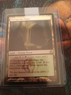 Overgrown Tomb Return to Ravnica Regular, NM, MTG, 2 available FREE SHIPPING! - Image 1