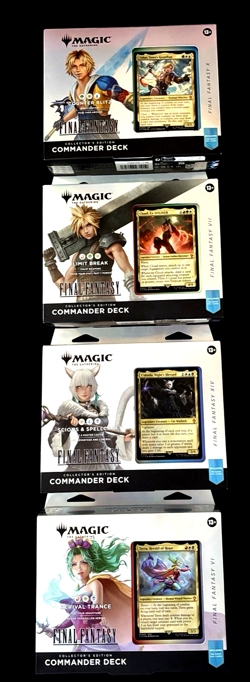 MAGIC THE GATHERING Final Fantasy Collector’s Edition Commander Deck Bundle NEW - Image 1