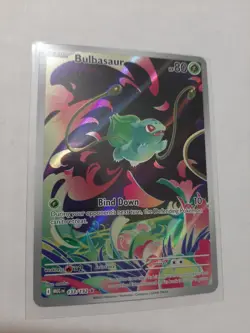 Pokemon TCG Bulbasaur IR 133/132 Mega Evolutions (Non-Stamped) - Image 1
