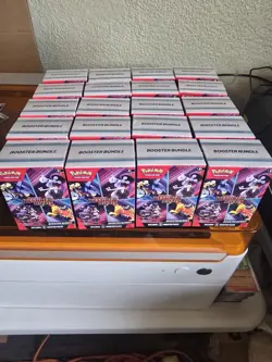 Pokemon TCG Scarlet Violet Destined Rivals Booster Bundles Sealed Lot of 20 - Image 1
