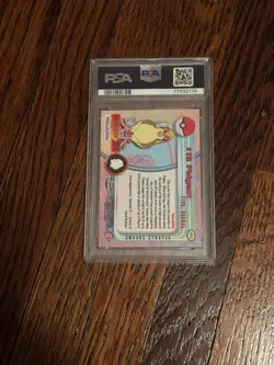 2000 TOPPS CHROME POKEMON T.V. SPARKLE #18 PIDGEOT PSA 10 - Image 2