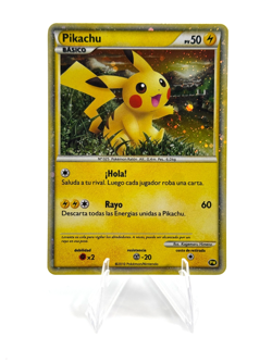 Pokemon Pikachu Spanish Promo Pikachu World Collection PW4 - Image 1