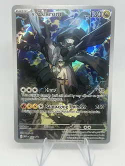 Pokemon TCG Ascended Heroes ETB N’s Zekrom 031 Black Star Promo NM2 - Image 1