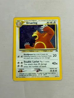 Pokemon Ursaring Neo Discovery 15/75 - Image 1