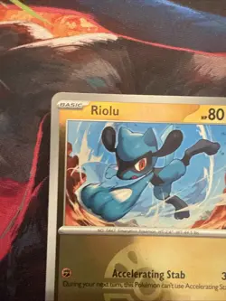 Riolu Ascended Heroes 112/217 Friend Ball Reverse Holo Near Mint Pokemon TCG - Image 2