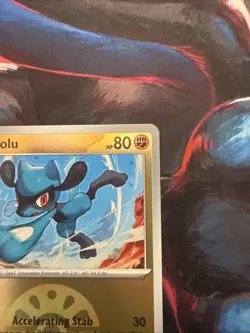 Riolu Ascended Heroes 112/217 Friend Ball Reverse Holo Near Mint Pokemon TCG - Image 3